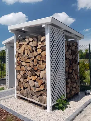 stockage bois de chauffage