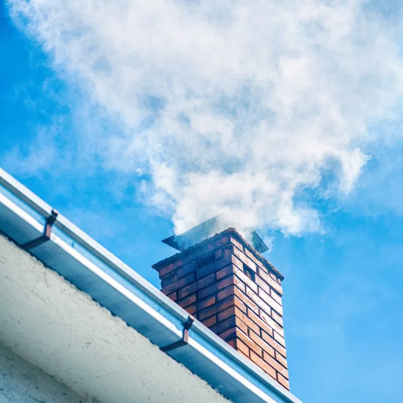 évacuation fumée chauffage au bois